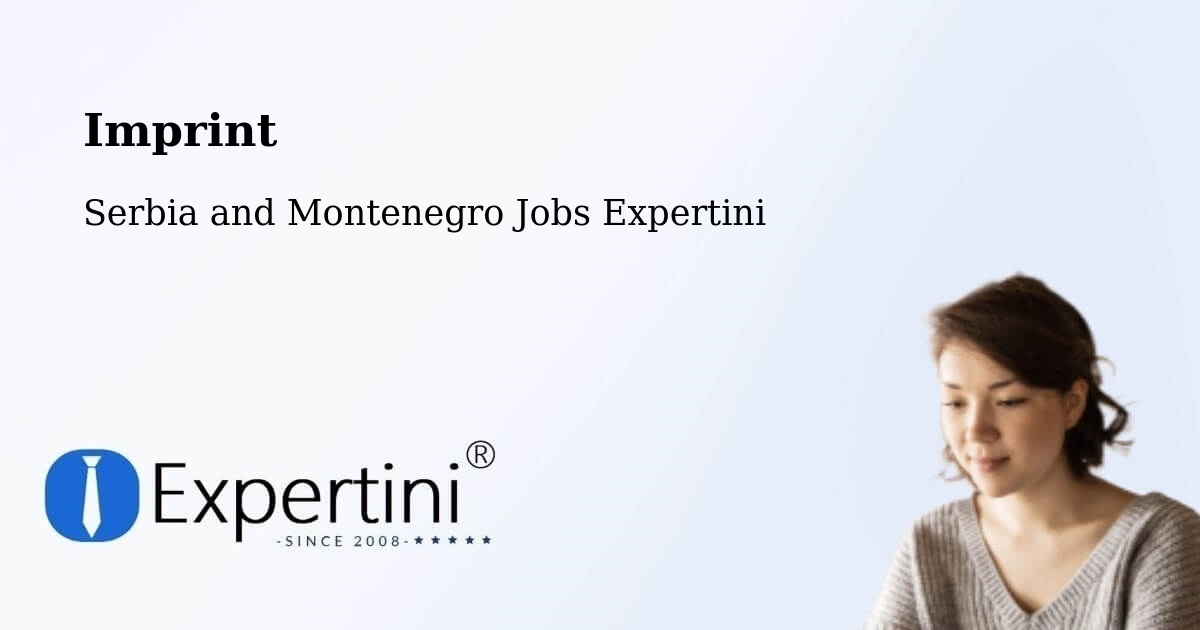 Imprint – Chemainus - Serbia and Montenegro Jobs Expertini